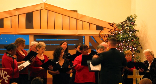 Christmas Eve2010 choir