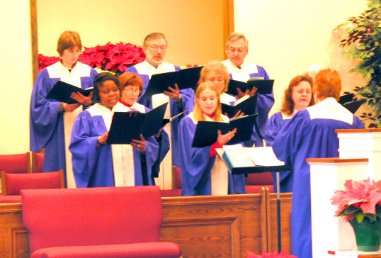 2005 Christmas Day choir
