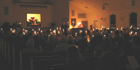 Christmas Eve 2006 candles