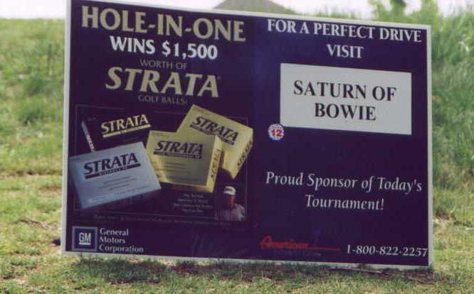 Hole in one prize