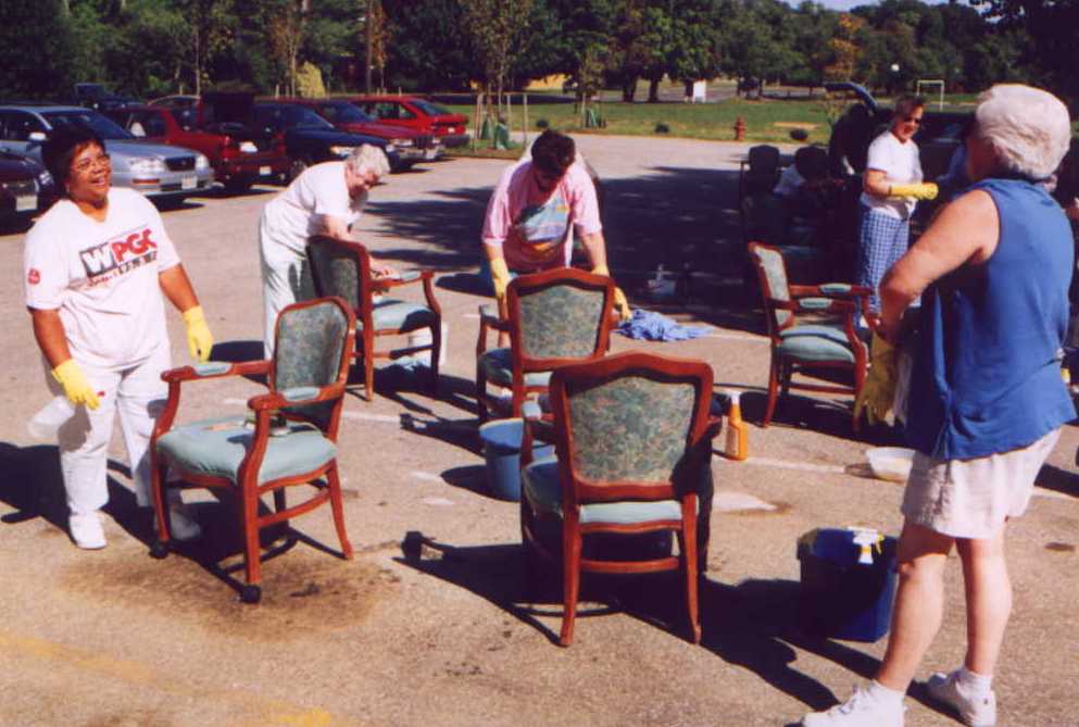 cleanup chairs